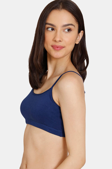 Zivame Girls Double Layered Non Wired Full Coverage Slip-on Beginner Bra (Pack of 2) - Multicolor — image 7